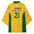 Australia Rugby Custom Kimono Glory Be To Wallabies Simple Pattern - Aussie Hoodie