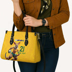 Australia Rugby Custom Leather Bag Glory Be To Wallabies Simple Pattern - Aussie Hoodie