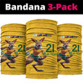 Australia Rugby Custom Neck Gaiter Glory Be To Wallabies Simple Pattern - Aussie Hoodie
