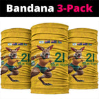 Australia Rugby Custom Neck Gaiter Glory Be To Wallabies Simple Pattern - Aussie Hoodie