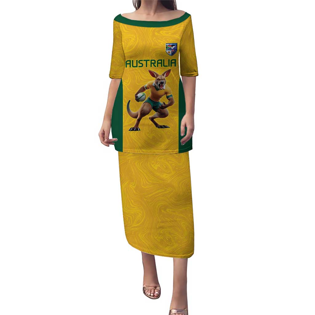 Australia Rugby Custom Puletasi Glory Be To Wallabies Simple Pattern - Aussie Hoodie