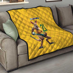 Australia Rugby Custom Quilt Glory Be To Wallabies Simple Pattern - Aussie Hoodie