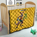 Australia Rugby Custom Quilt Glory Be To Wallabies Simple Pattern - Aussie Hoodie