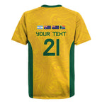 Australia Rugby Custom Rugby Jersey Glory Be To Wallabies Simple Pattern - Aussie Hoodie