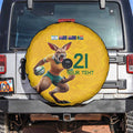 Australia Rugby Custom Spare Tire Cover Glory Be To Wallabies Simple Pattern - Aussie Hoodie