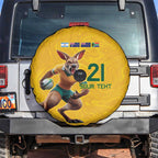 Australia Rugby Custom Spare Tire Cover Glory Be To Wallabies Simple Pattern - Aussie Hoodie