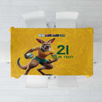 Australia Rugby Custom Tablecloth Glory Be To Wallabies Simple Pattern - Aussie Hoodie