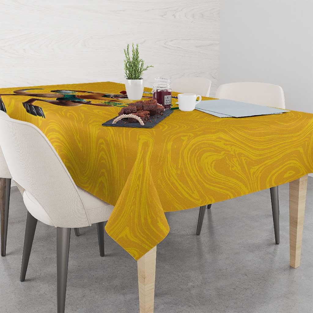 Australia Rugby Custom Tablecloth Glory Be To Wallabies Simple Pattern - Aussie Hoodie