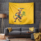 Australia Rugby Custom Tapestry Glory Be To Wallabies Simple Pattern - Aussie Hoodie