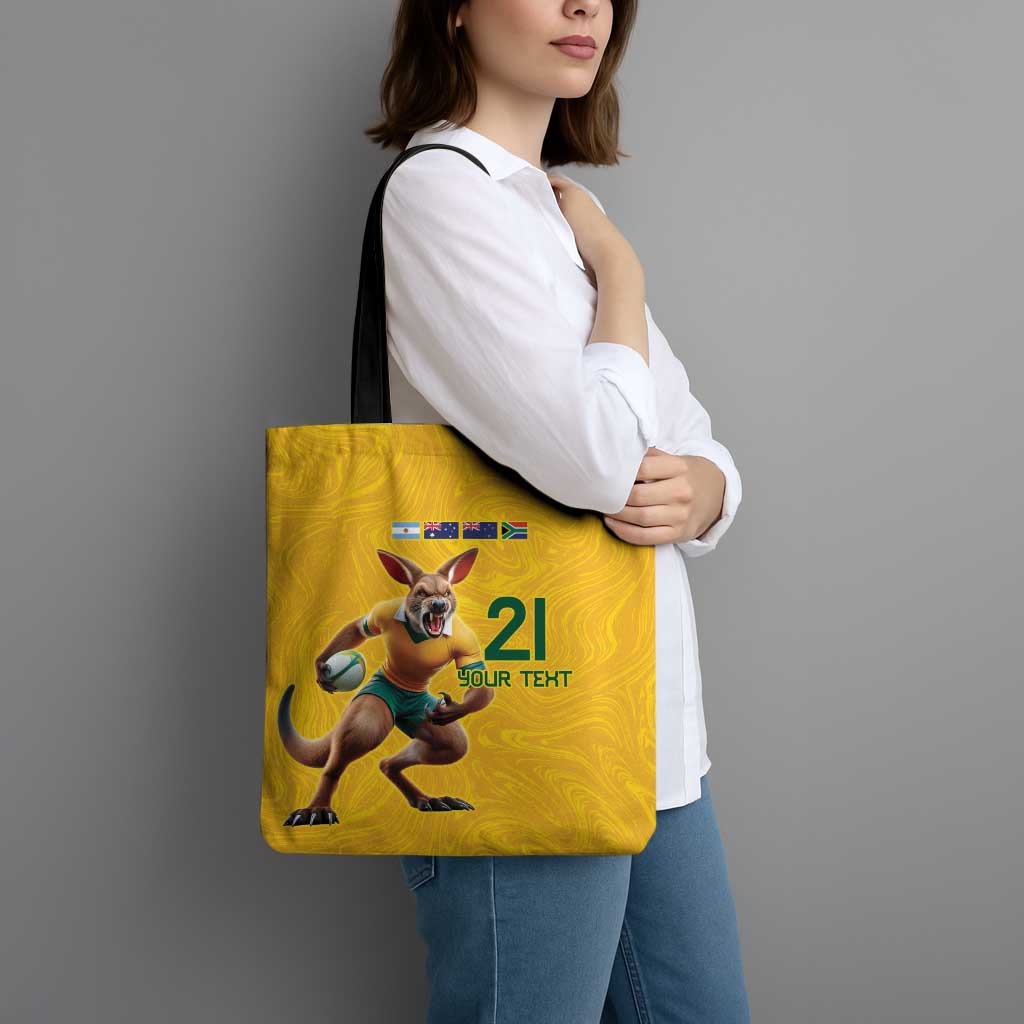Australia Rugby Custom Tote Bag Glory Be To Wallabies Simple Pattern - Aussie Hoodie