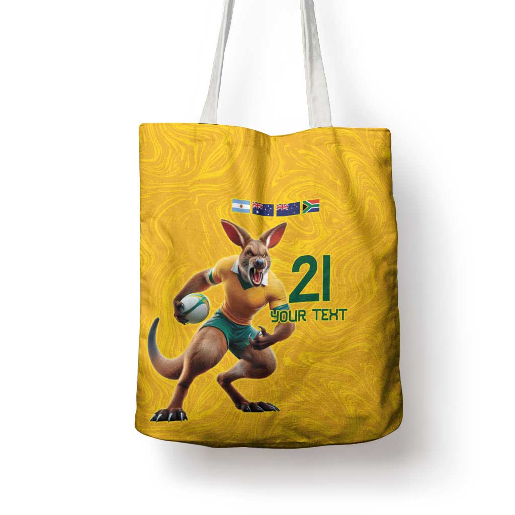Australia Rugby Custom Tote Bag Glory Be To Wallabies Simple Pattern - Aussie Hoodie