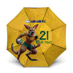 Australia Rugby Custom Umbrella Glory Be To Wallabies Simple Pattern - Aussie Hoodie