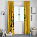 Australia Rugby Custom Window Curtain Glory Be To Wallabies Simple Pattern - Aussie Hoodie