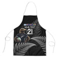 New Zealand Rugby Custom Apron Glory Be To Black Silver-fern - Aussie Hoodie