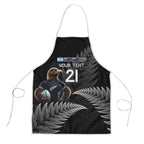 New Zealand Rugby Custom Apron Glory Be To Black Silver-fern - Aussie Hoodie