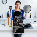 New Zealand Rugby Custom Apron Glory Be To Black Silver-fern - Aussie Hoodie