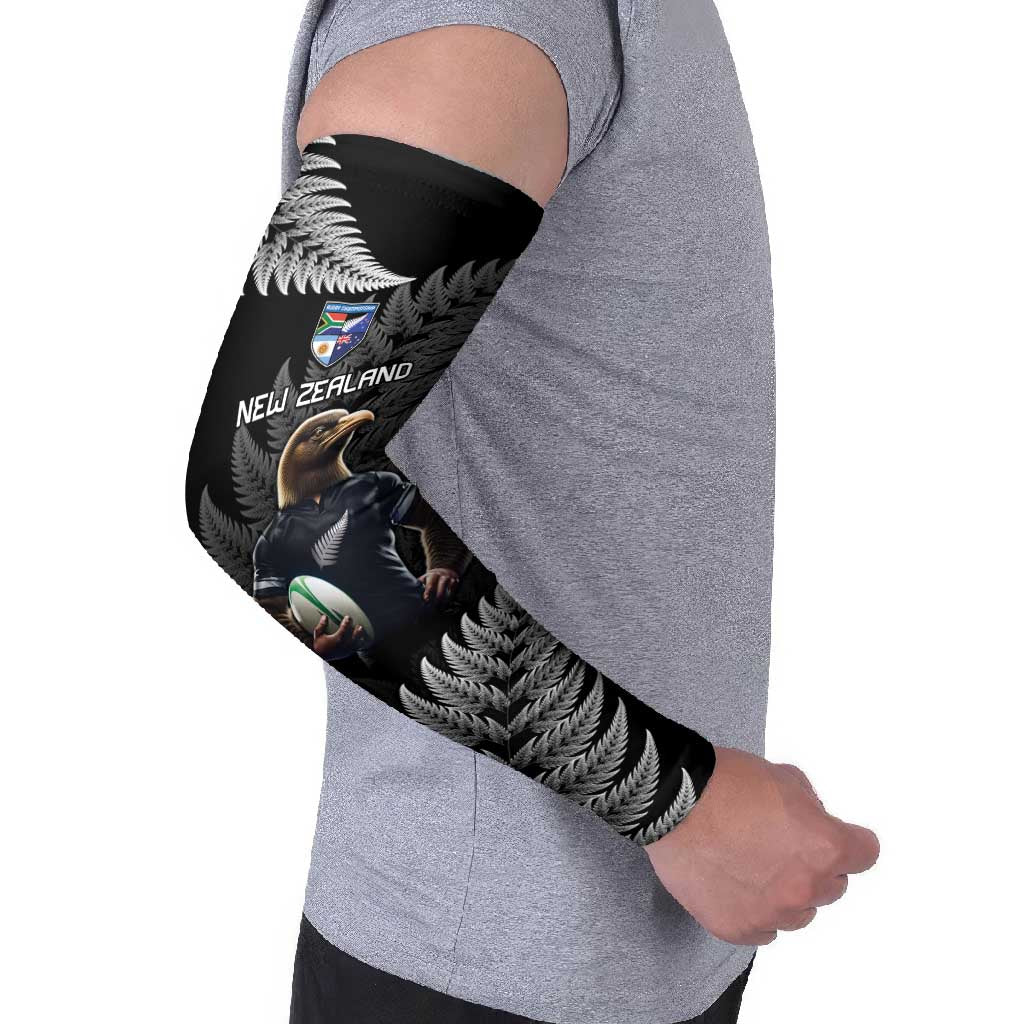 New Zealand Rugby Custom Arm Sleeves Glory Be To Black Silver-fern - Aussie Hoodie