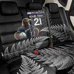 New Zealand Rugby Custom Back Car Seat Cover Glory Be To Black Silver-fern - Aussie Hoodie