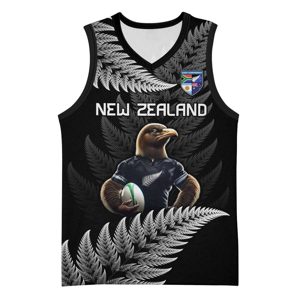 New Zealand Rugby Custom Basketball Jersey Glory Be To Black Silver-fern - Aussie Hoodie