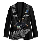 New Zealand Rugby Custom Blazer Glory Be To Black Silver-fern - Aussie Hoodie