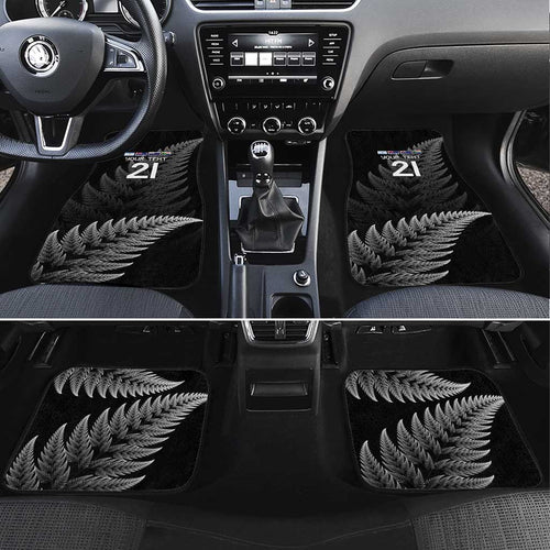 New Zealand Rugby Custom Car Mats Glory Be To Black Silver-fern - Aussie Hoodie