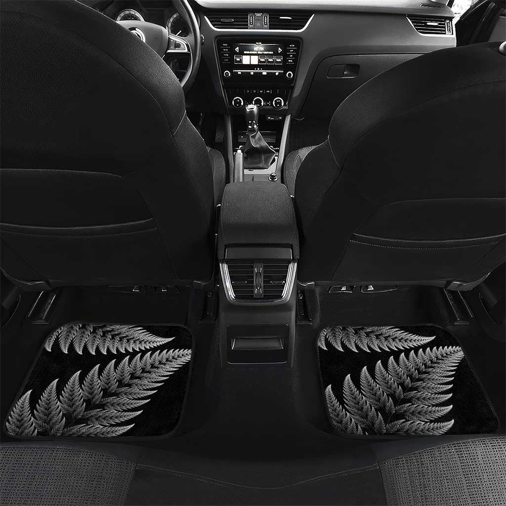 New Zealand Rugby Custom Car Mats Glory Be To Black Silver-fern - Aussie Hoodie