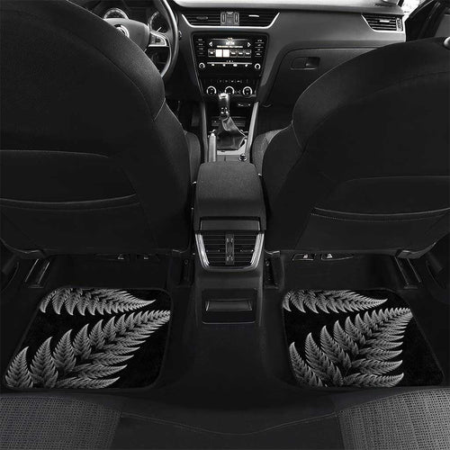 New Zealand Rugby Custom Car Mats Glory Be To Black Silver-fern - Aussie Hoodie