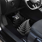 New Zealand Rugby Custom Car Mats Glory Be To Black Silver-fern - Aussie Hoodie