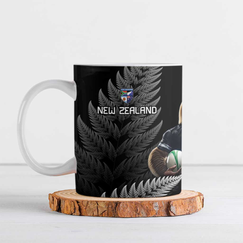 New Zealand Rugby Custom Ceramic Mug Glory Be To Black Silver-fern - Aussie Hoodie