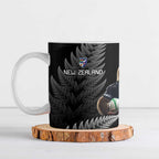 New Zealand Rugby Custom Ceramic Mug Glory Be To Black Silver-fern - Aussie Hoodie