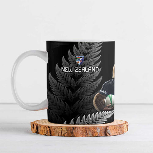 New Zealand Rugby Custom Ceramic Mug Glory Be To Black Silver-fern - Aussie Hoodie