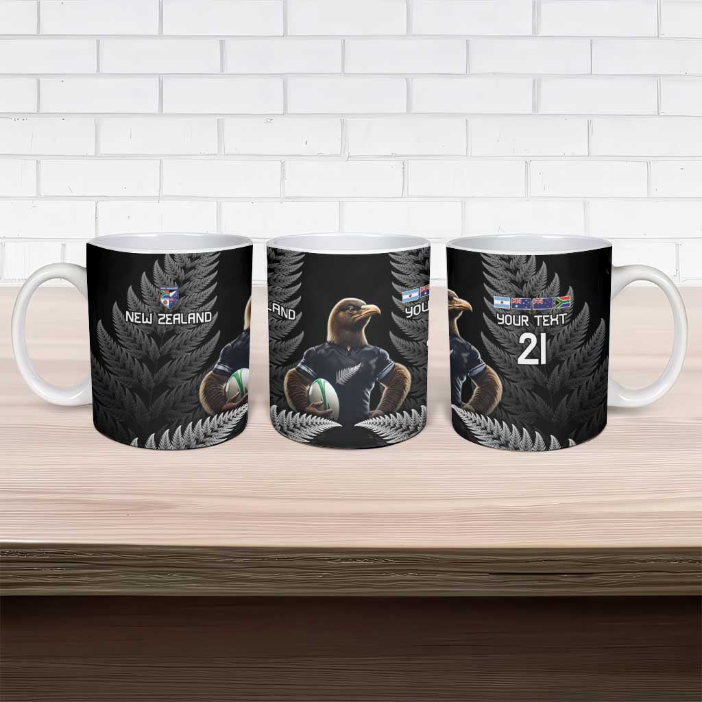 New Zealand Rugby Custom Ceramic Mug Glory Be To Black Silver-fern - Aussie Hoodie