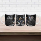 New Zealand Rugby Custom Ceramic Mug Glory Be To Black Silver-fern - Aussie Hoodie