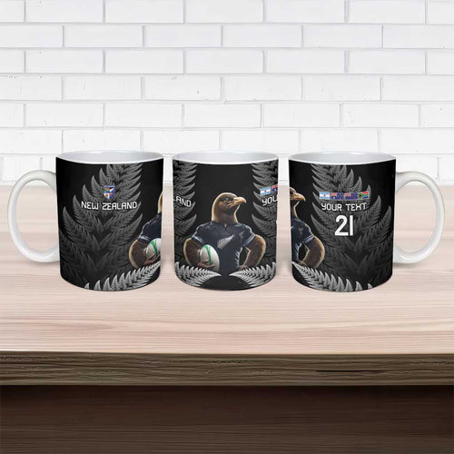New Zealand Rugby Custom Ceramic Mug Glory Be To Black Silver-fern - Aussie Hoodie