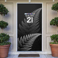 New Zealand Rugby Custom Door Cover Glory Be To Black Silver-fern - Aussie Hoodie