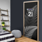 New Zealand Rugby Custom Door Cover Glory Be To Black Silver-fern - Aussie Hoodie
