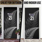 New Zealand Rugby Custom Door Cover Glory Be To Black Silver-fern - Aussie Hoodie
