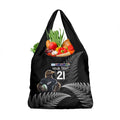 New Zealand Rugby Custom Grocery Bag Glory Be To Black Silver-fern - Aussie Hoodie