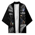 New Zealand Rugby Custom Kimono Glory Be To Black Silver-fern - Aussie Hoodie