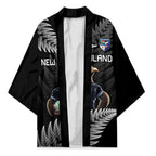 New Zealand Rugby Custom Kimono Glory Be To Black Silver-fern - Aussie Hoodie