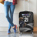 New Zealand Rugby Custom Luggage Cover Glory Be To Black Silver-fern - Aussie Hoodie