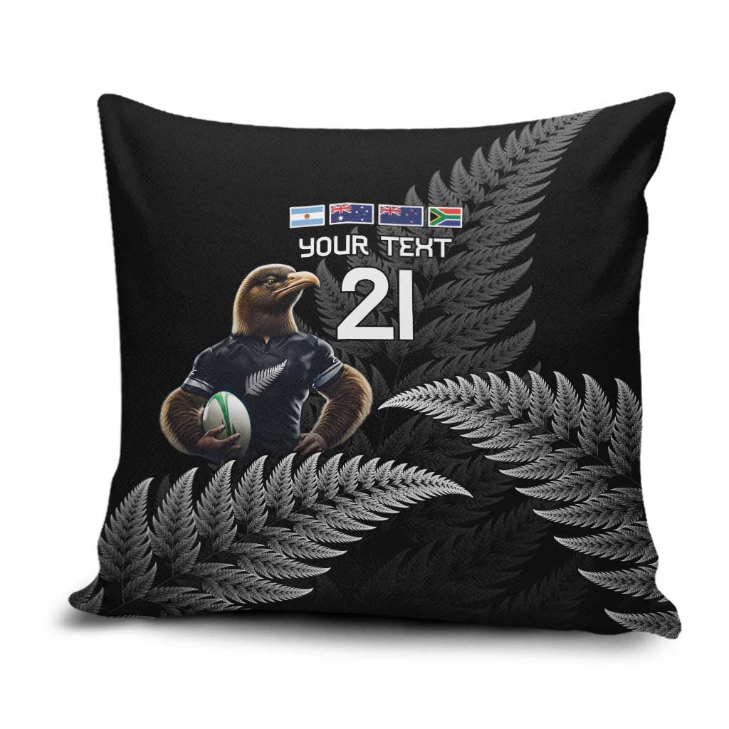New Zealand Rugby Custom Pillow Cover Glory Be To Black Silver-fern - Aussie Hoodie