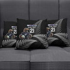 New Zealand Rugby Custom Pillow Cover Glory Be To Black Silver-fern - Aussie Hoodie
