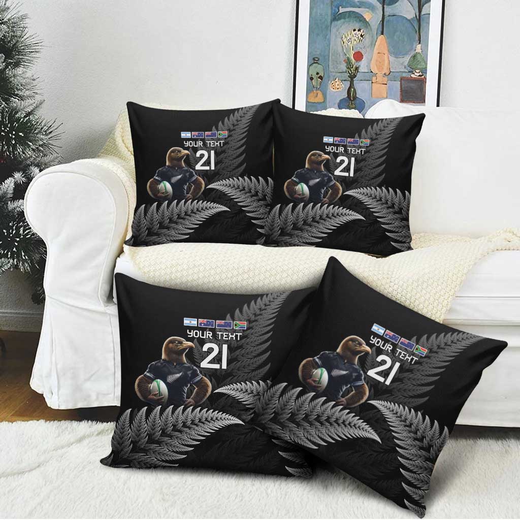 New Zealand Rugby Custom Pillow Cover Glory Be To Black Silver-fern - Aussie Hoodie