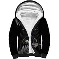 New Zealand Rugby Custom Sherpa Hoodie Glory Be To Black Silver-fern - Aussie Hoodie