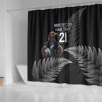 New Zealand Rugby Custom Shower Curtain Glory Be To Black Silver-fern - Aussie Hoodie