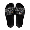 New Zealand Rugby Custom Slide Sandals Glory Be To Black Silver-fern - Aussie Hoodie