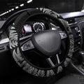 New Zealand Rugby Steering Wheel Cover Glory Be To Black Silver-fern - Aussie Hoodie