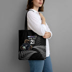 New Zealand Rugby Custom Tote Bag Glory Be To Black Silver-fern - Aussie Hoodie