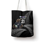 New Zealand Rugby Custom Tote Bag Glory Be To Black Silver-fern - Aussie Hoodie